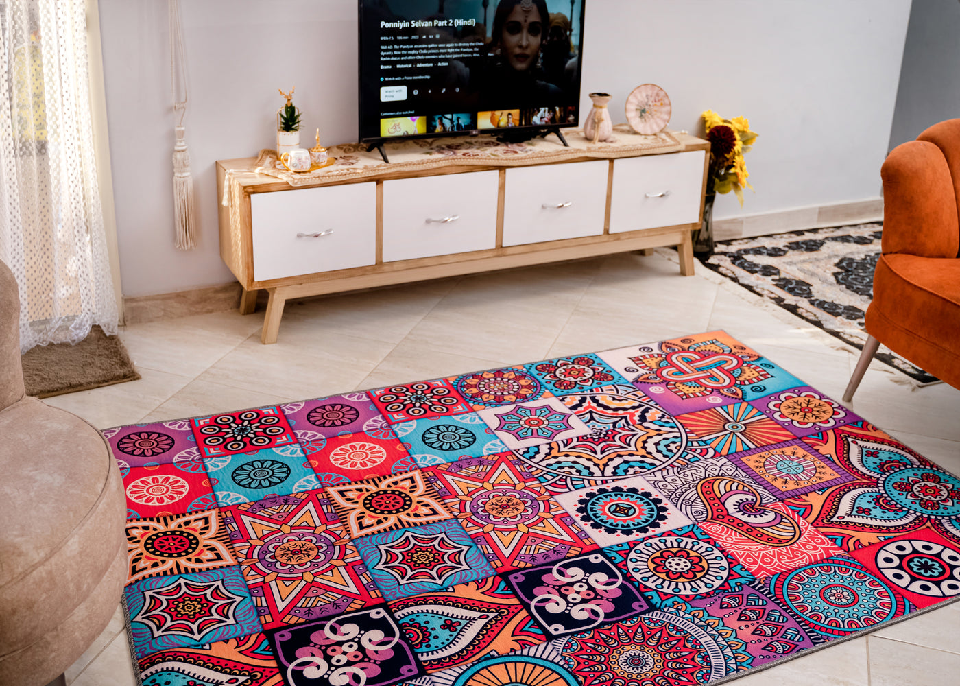Monteer - Chic Soft Area Printed Rug