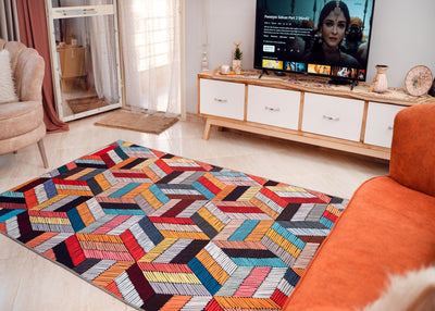 Wond - Modern Area Printed Rug