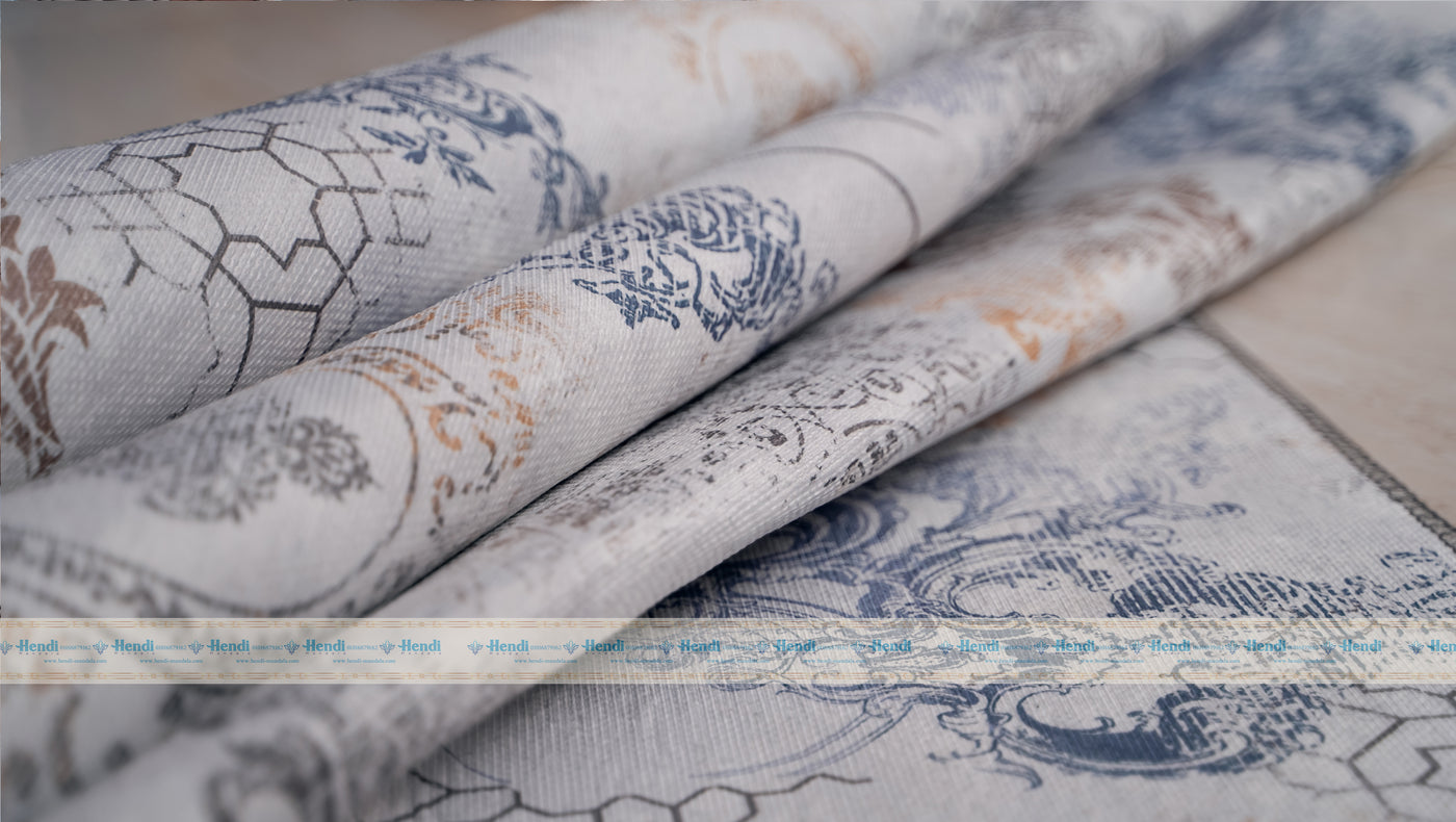 Alfa- Luxurious Soft Printed Rug