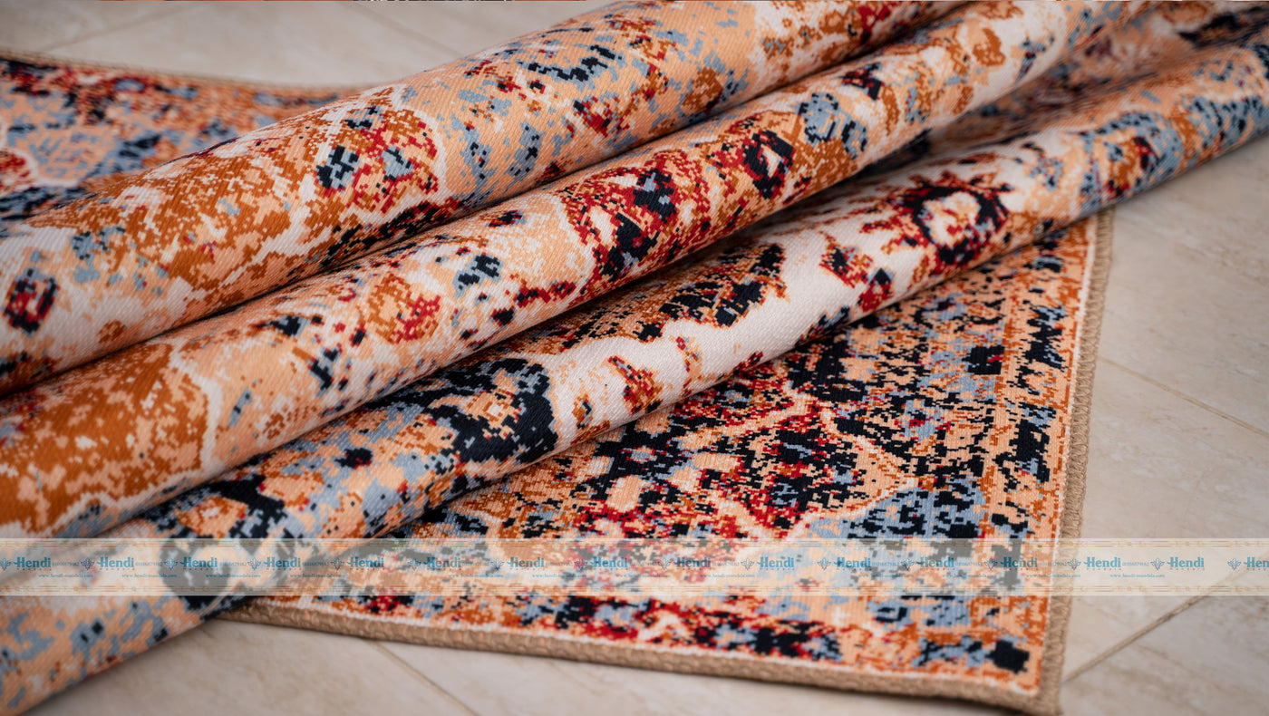 Qahira - Luxury Touch printed Area Rug