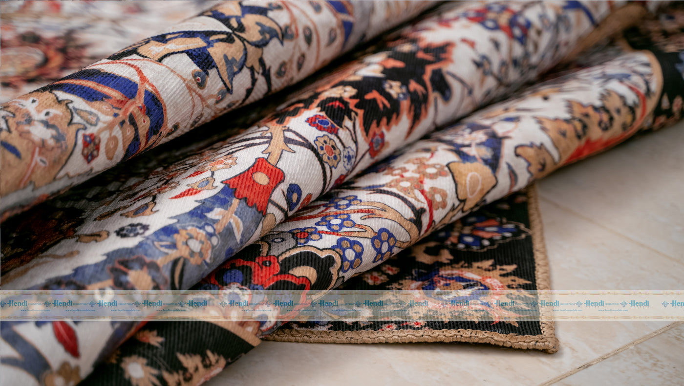 Hayatti - Soft Touch Printed Area Rug