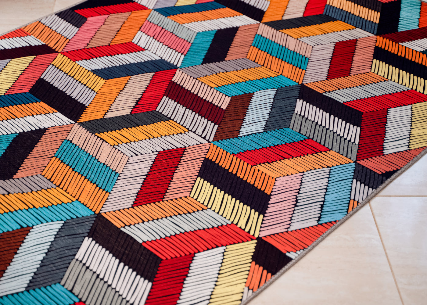 Wond - Modern Area Printed Rug