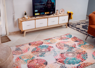 Veer - Modern Area Printed Rug