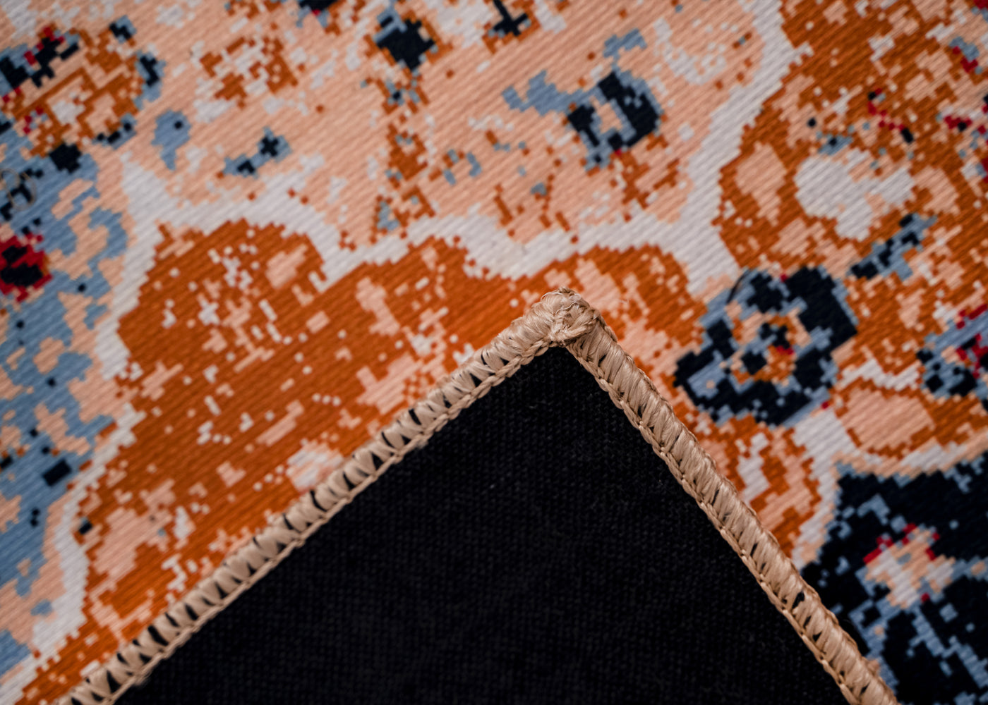 Qahira - Luxury Touch printed Area Rug