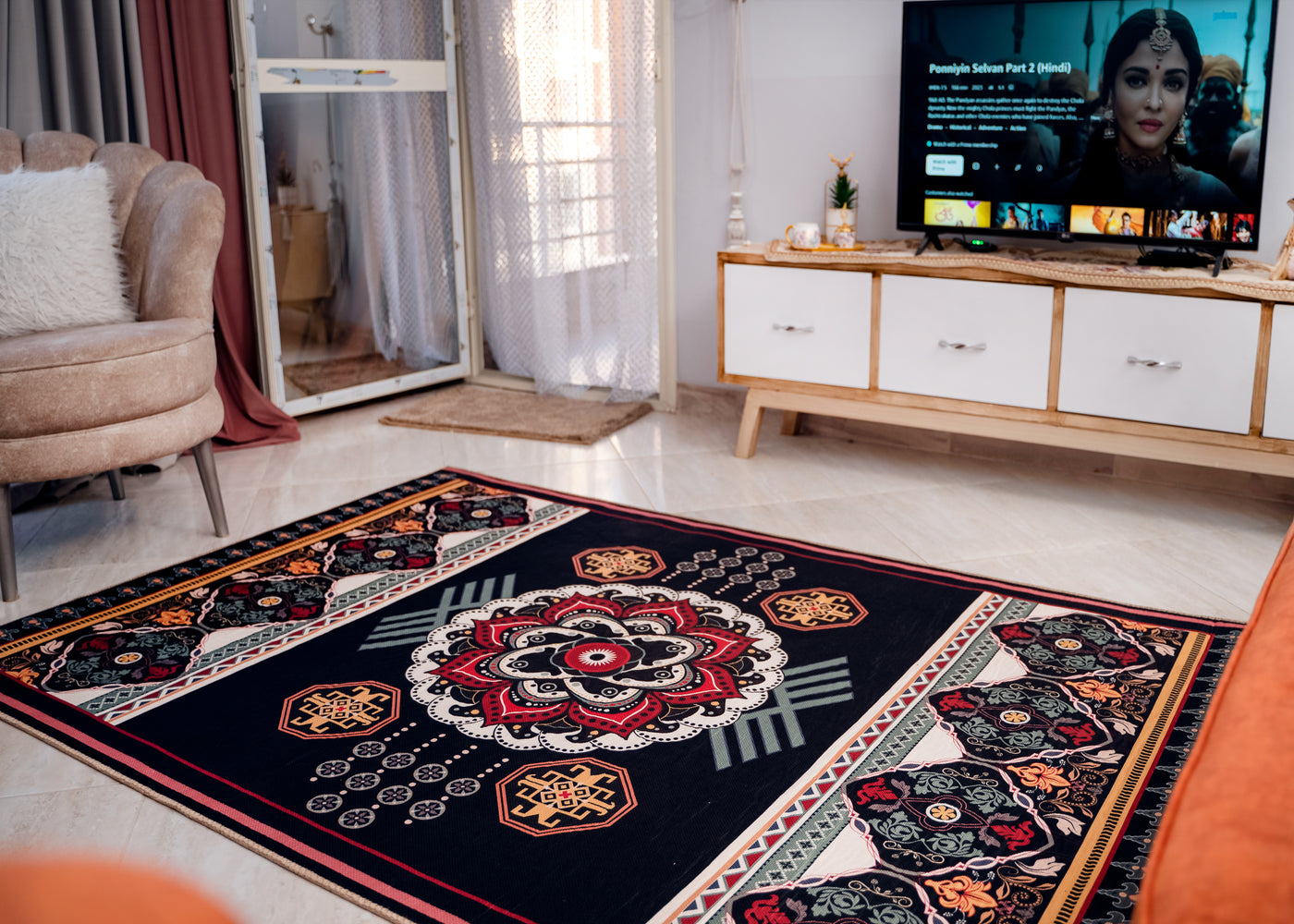 Anyera - Luxurious Soft Printed Rug