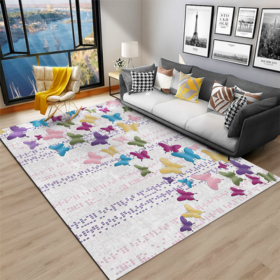 Butterfly - Modern Area Printed Rug