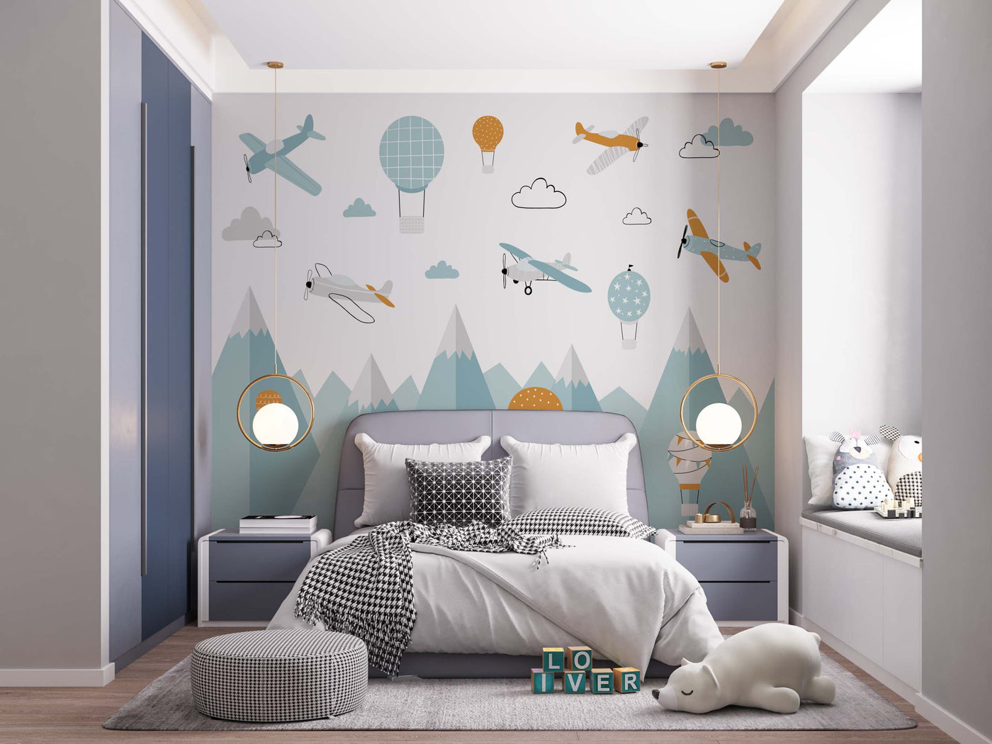 Kid - Customized Printed Wallpaper