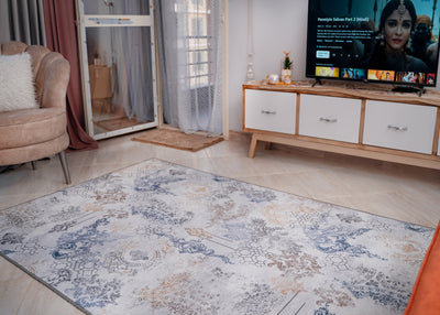 Alfa- Luxurious Soft Printed Rug