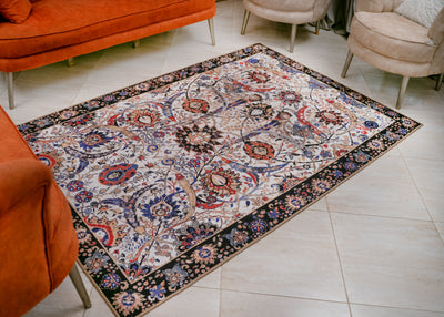 Hayatti - Soft Touch Printed Area Rug