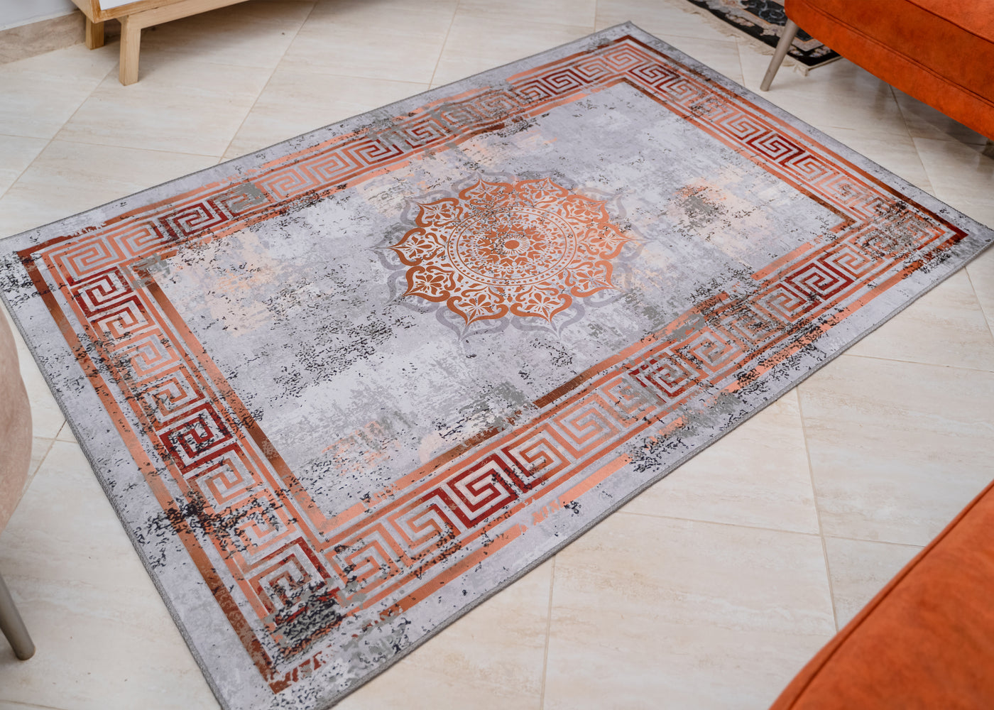 Jamal  - Luxurious Soft Printed Rug
