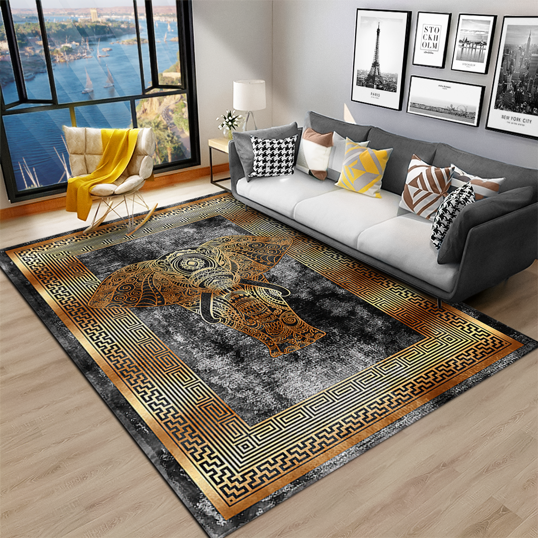 Elitak - Modern Area Printed Rug