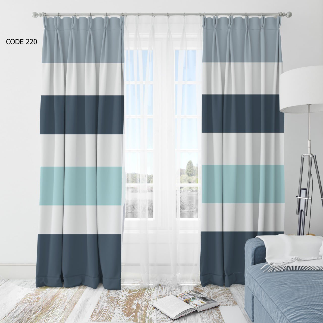 Grada - Chic Window Curtain