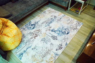 Alfa- Luxurious Soft Printed Rug