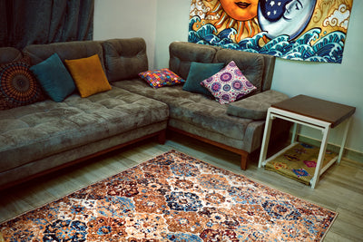 Qahira - Luxury Touch printed Area Rug
