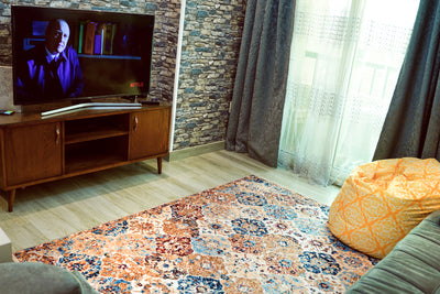 Qahira - Luxury Touch printed Area Rug