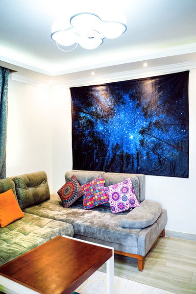 Night At The Jungle Tapestry