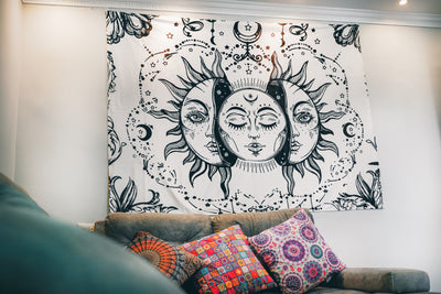 Sun To Moon Classic I Tapestry