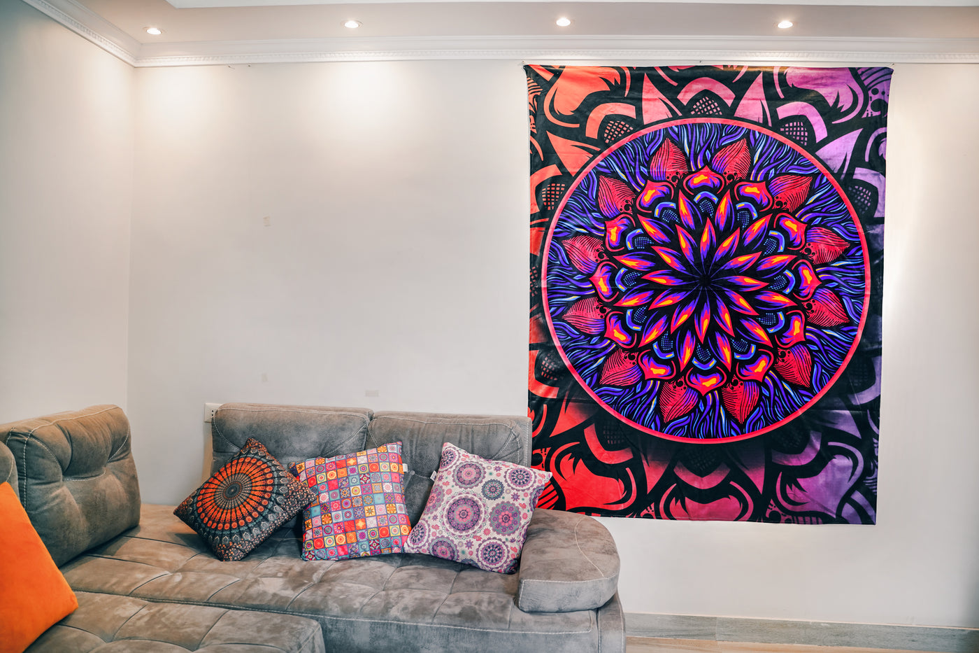 Violet Spirituality Tapestry