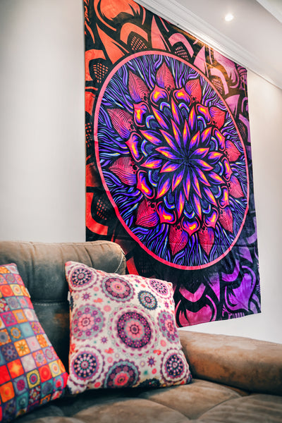 Violet Spirituality Tapestry