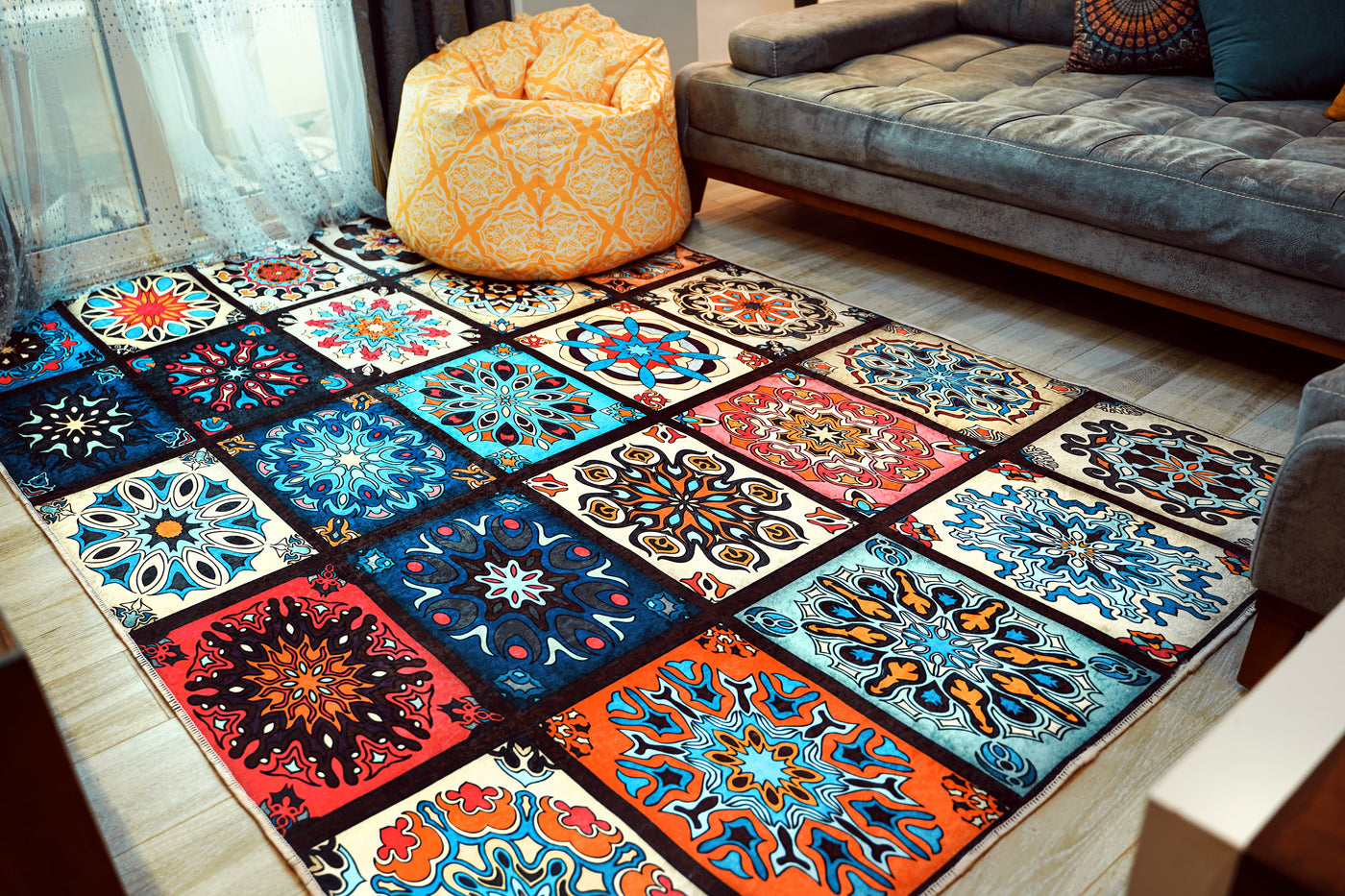 Loma - Luxurious Soft Printed Rug