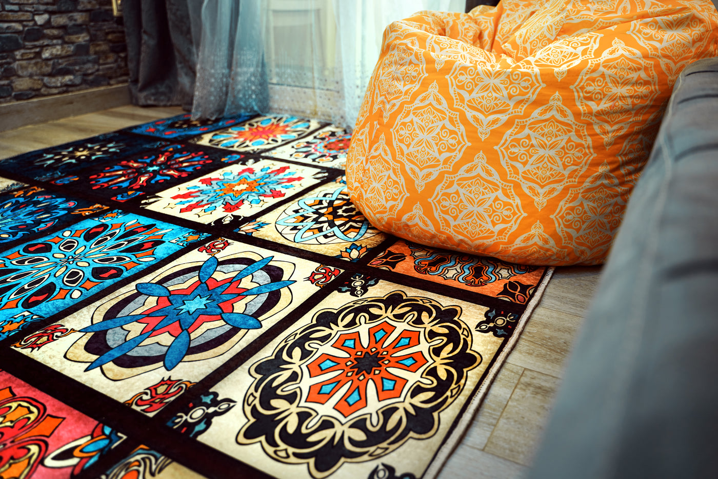 Loma - Luxurious Soft Printed Rug