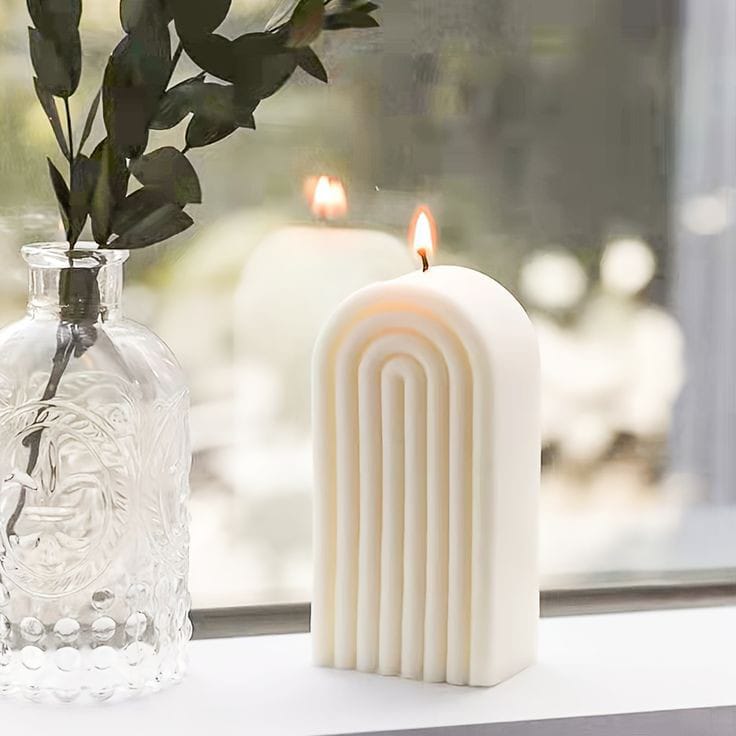 Rainbow Candle