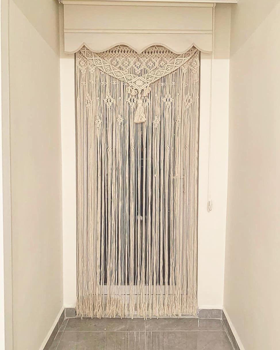 Coza - Handmade Macrame Curtain