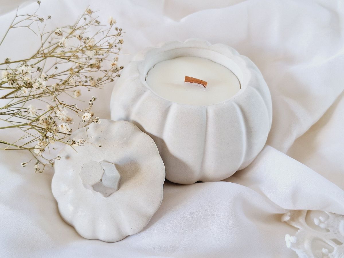 Pumpkin Candled Jar