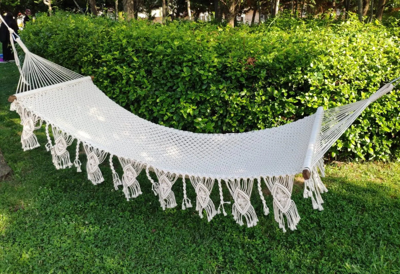 🌿Rola Macrame Hanging Hammock Chair – Boho Indoor & Outdoor Swing