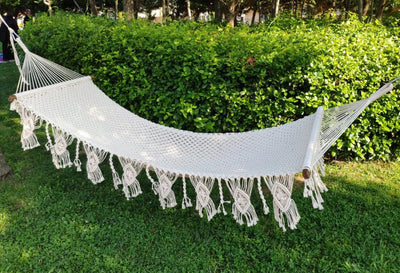 🌿Rola Macrame Hanging Hammock Chair – Boho Indoor & Outdoor Swing