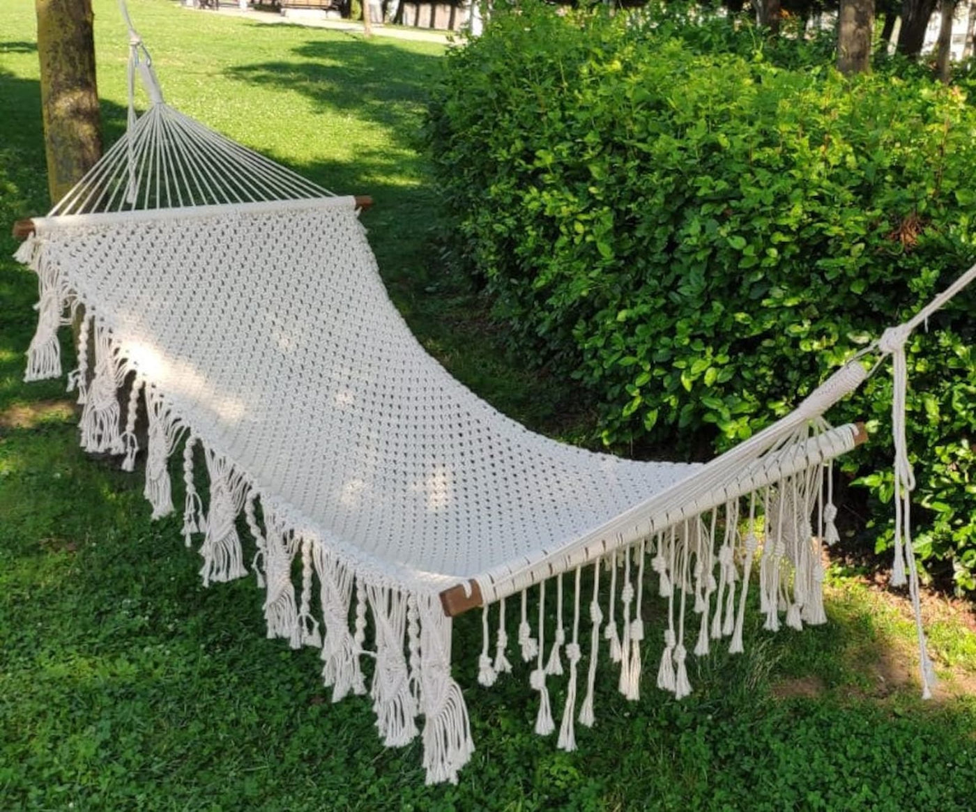🌿Rola Macrame Hanging Hammock Chair – Boho Indoor & Outdoor Swing