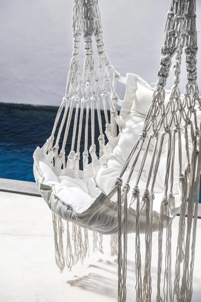 🌿Corny Macrame Hanging Hammock Chair – Boho Indoor & Outdoor Swing