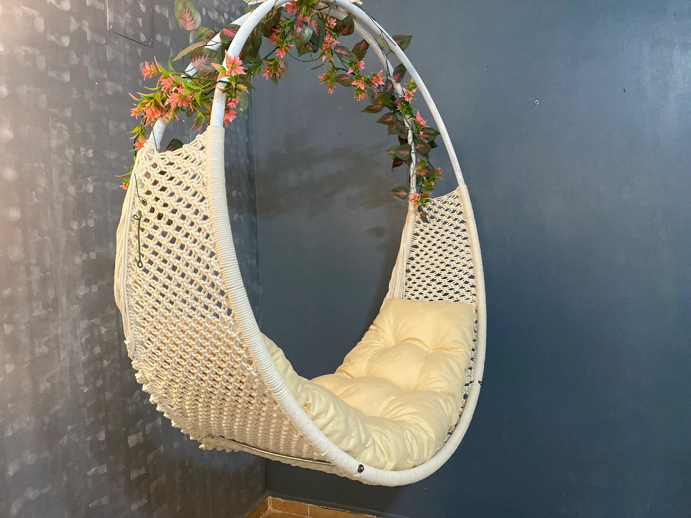 🌿Zaw Macrame Hanging Hammock Chair – Boho Indoor & Outdoor Swing