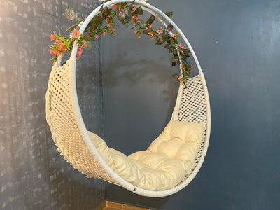🌿Zaw Macrame Hanging Hammock Chair – Boho Indoor & Outdoor Swing