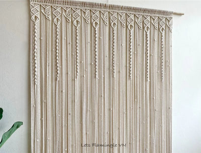 Flaming - Handmade Macrame Curtain
