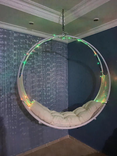 🌿Zaw Macrame Hanging Hammock Chair – Boho Indoor & Outdoor Swing