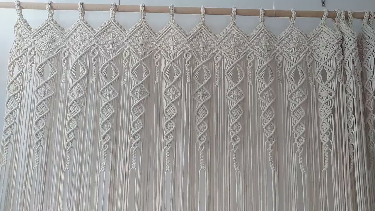 Curta - Handmade Macrame Curtain