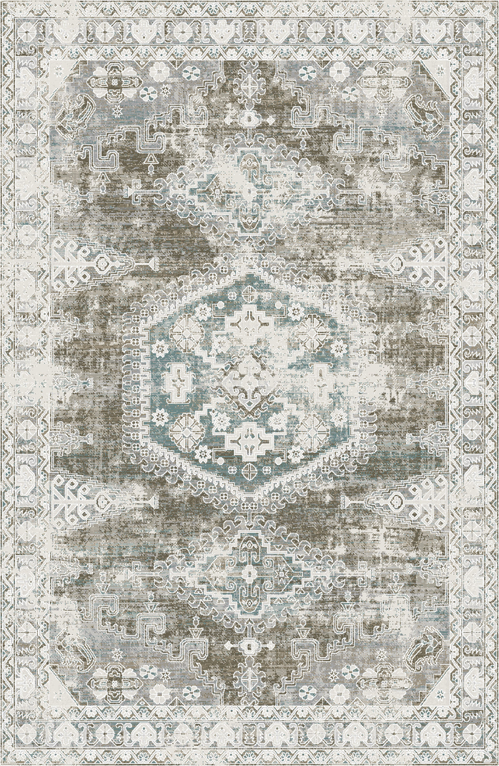 Antique Medallion Rug