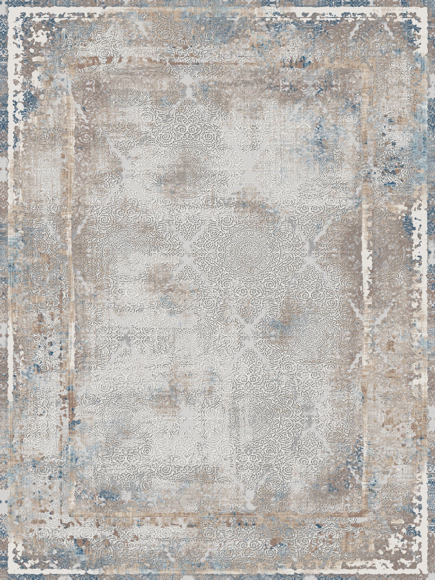Rustic Medallion Rug