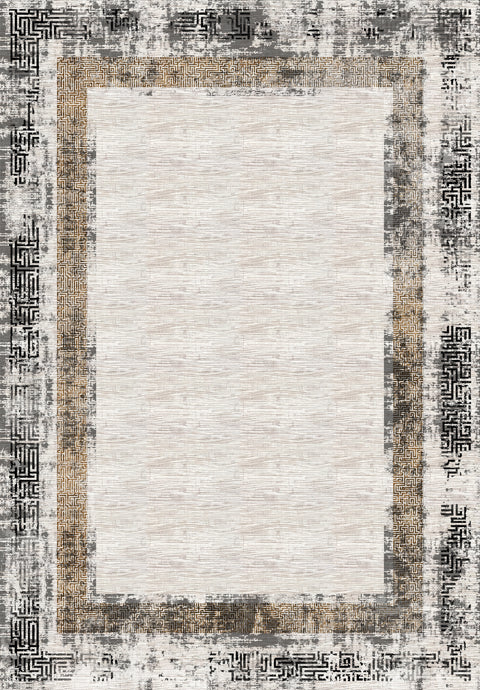 Distressed Persian Rug