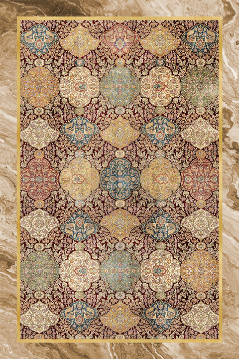 Boho Tribal Vintage Rug