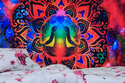 Deep Yoga Tapestry