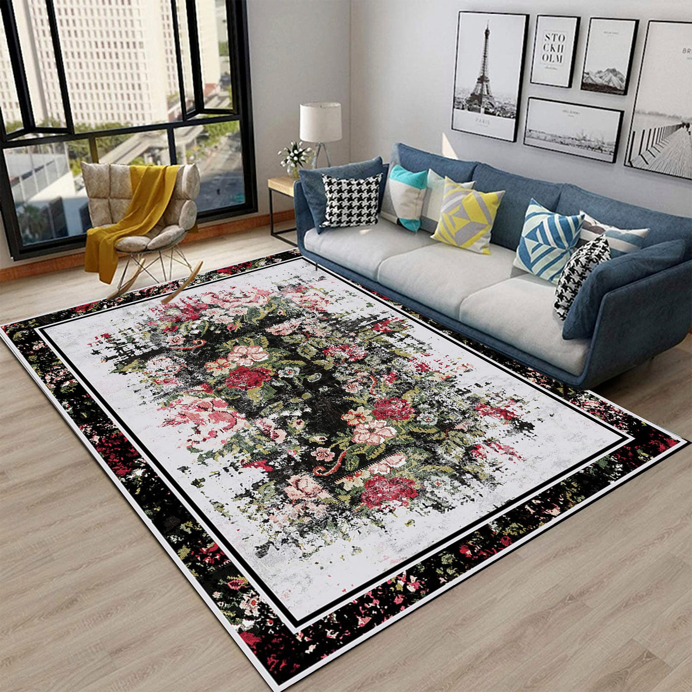 Bano - Luxury Touch printed Area Rug