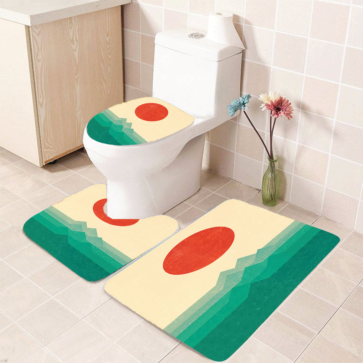Vertical Sun Bath Mat