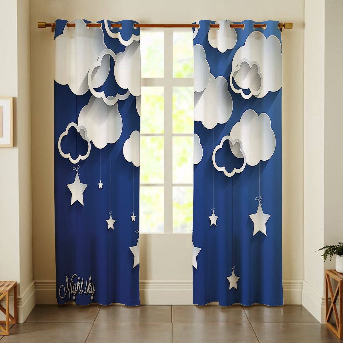 Night Sky Curtain