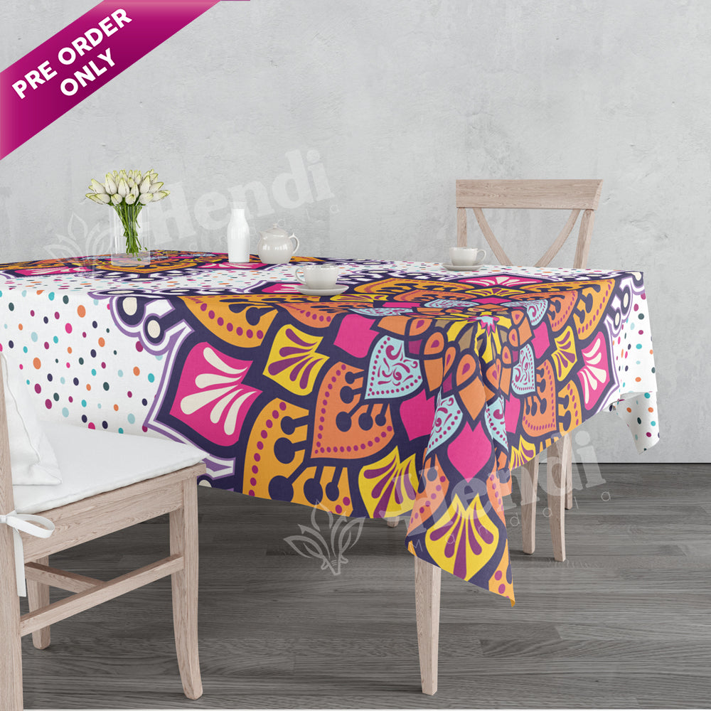 Shiny Bloom - pink 2 Table Cover