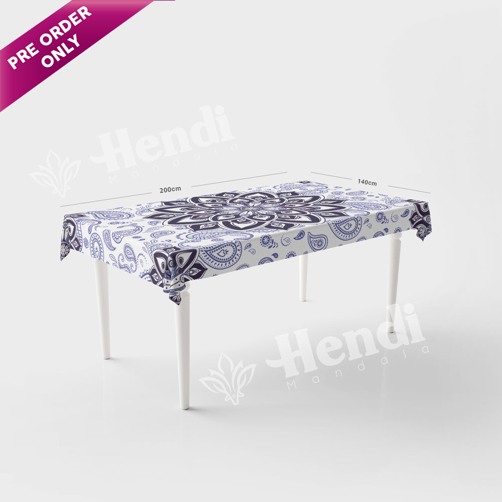 White peace Table Cover