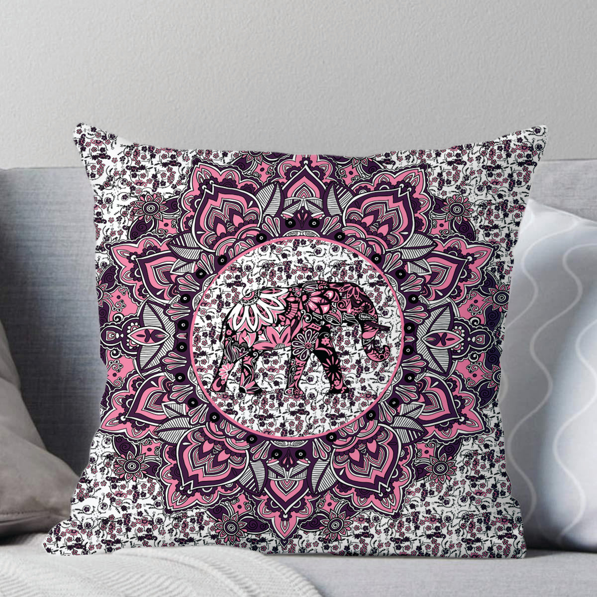 Holy Gala Elephant Pinky Cushion