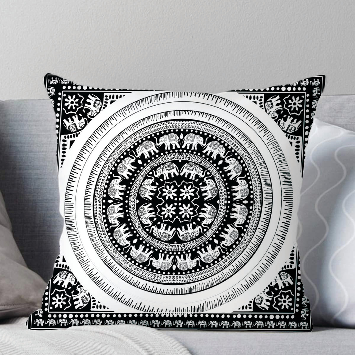 Baby Elephants Cushion