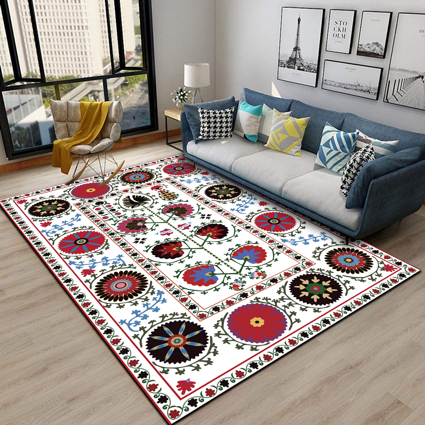 Sori - Modern Area Printed Rug